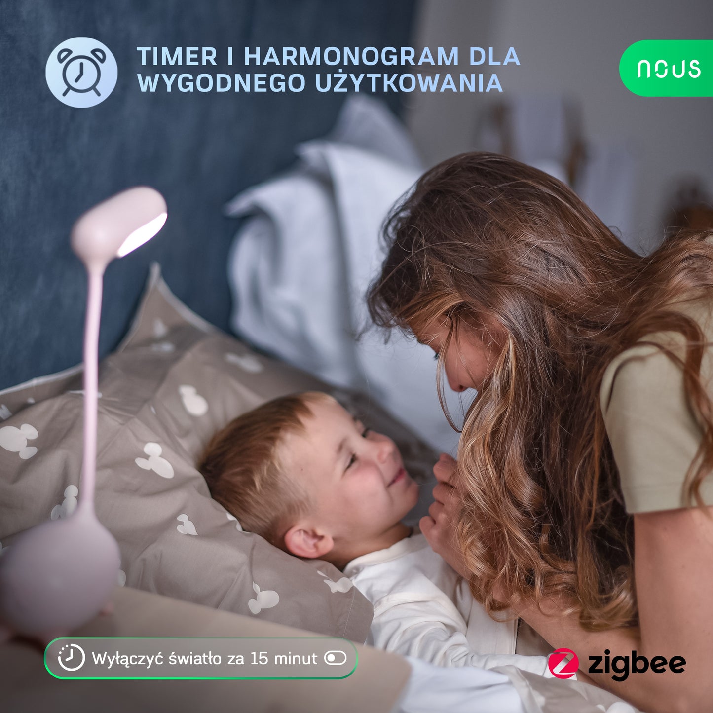 Inteligentne gniazdko ZigBee NOUS A7Z (zestaw z 2)