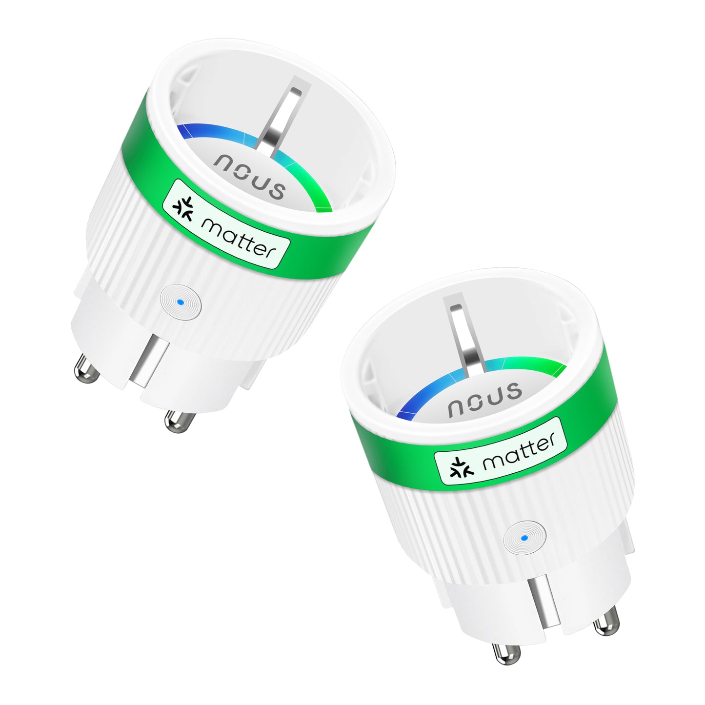 Inteligentne gniazdko wifi Matter smart NOUS A8M (zestaw z 2)