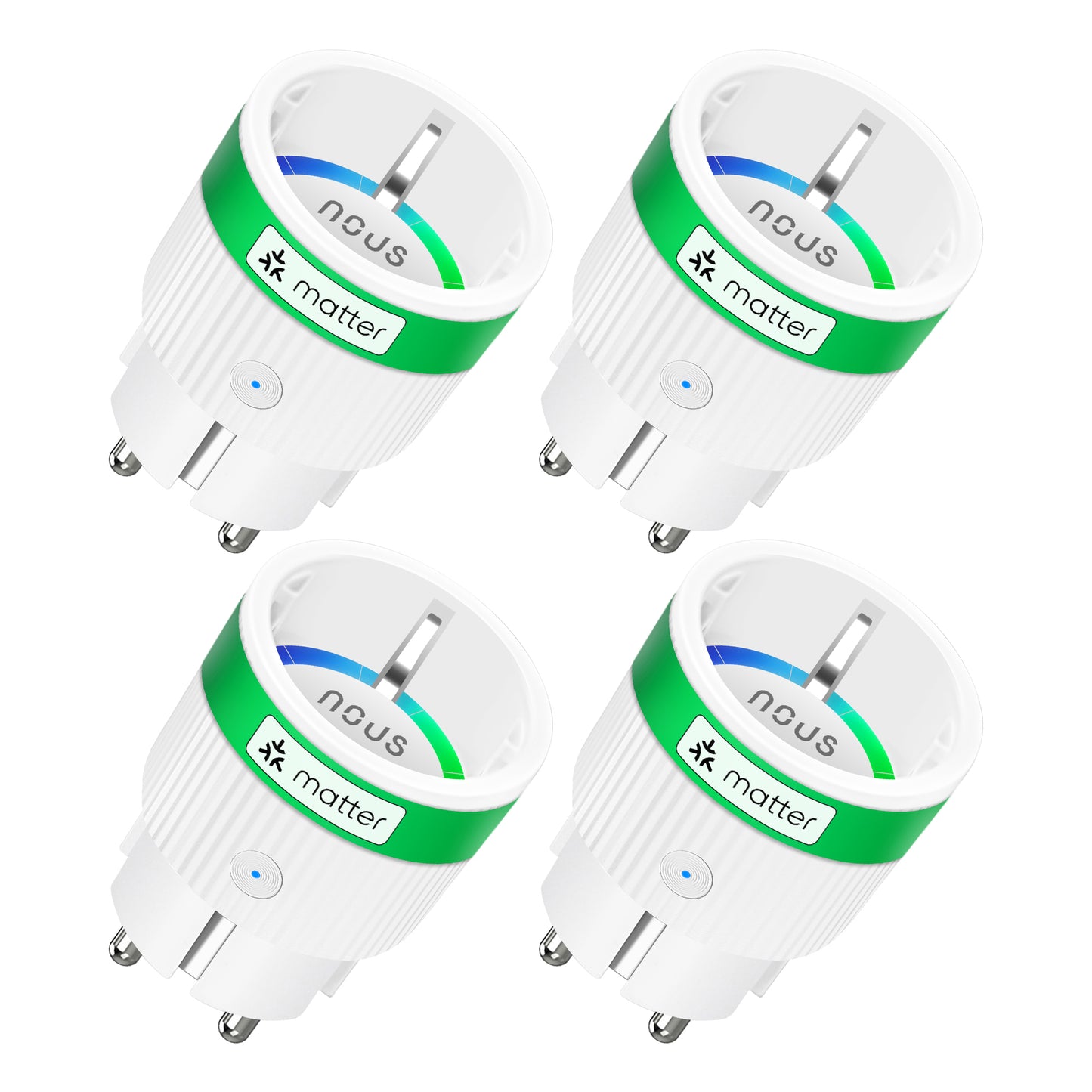 Inteligentne gniazdko wifi Matter smart NOUS A8M (zestaw z 4)