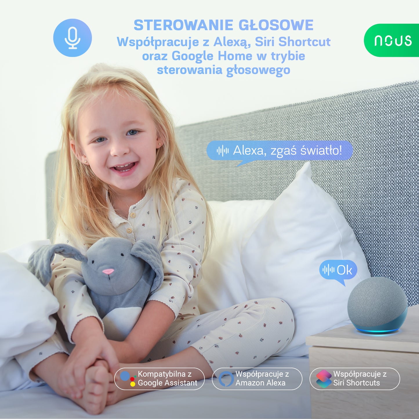 Inteligentna żarówka NOUS P3Z Smart ZigBee E27 (zestaw z 4)