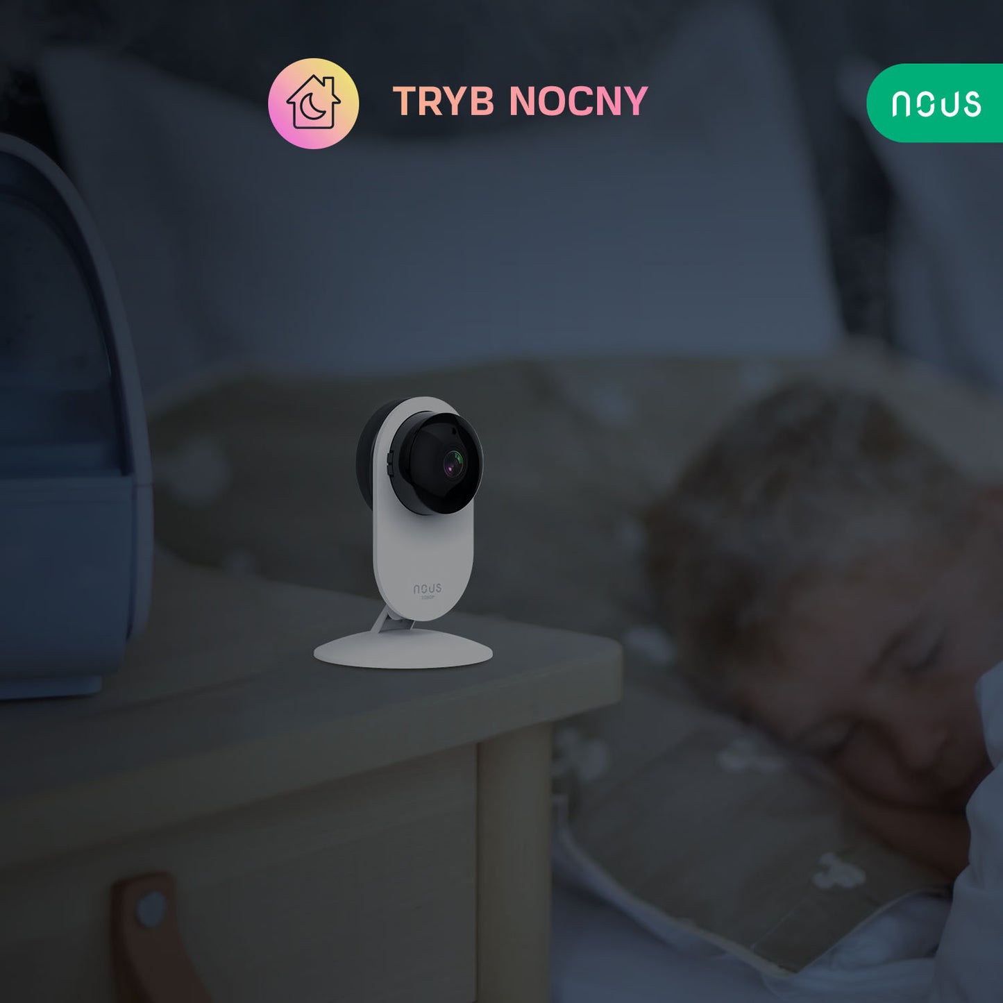 NOUS W3 Inteligentna kamera WiFi 2MP