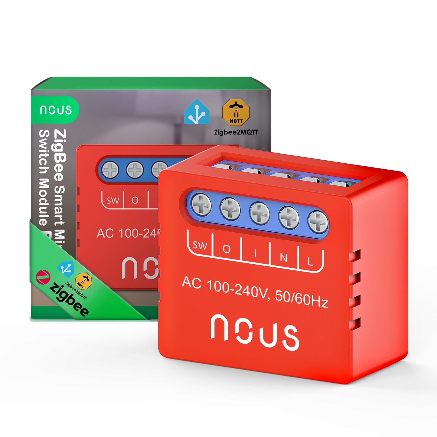 Moduł inteligentnego mini przełącznika NOUS B6Z ZigBee
