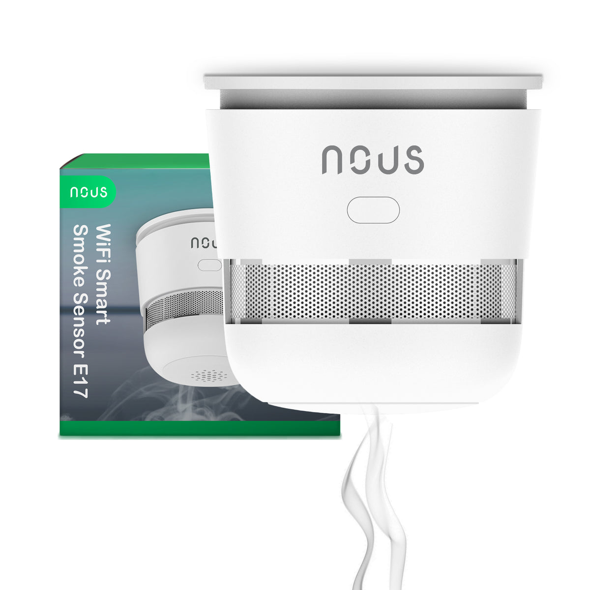 NOUS E17 WiFi Inteligentny czujnik dymu